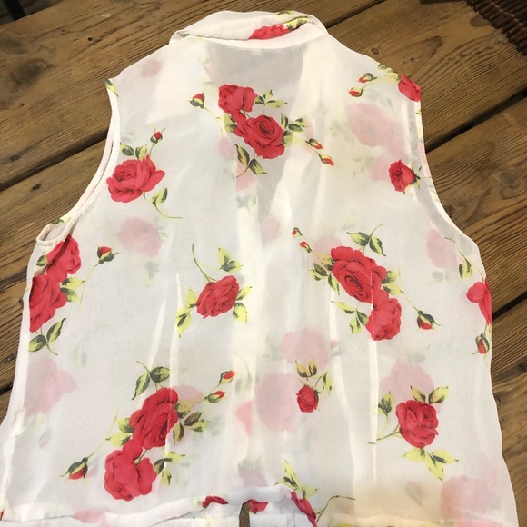 Vintage Jac dale sleeveless ruffled  pin up style - Picture 7 of 7